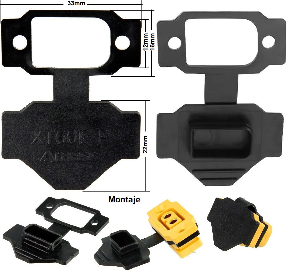 Protector Conector XT60E-F